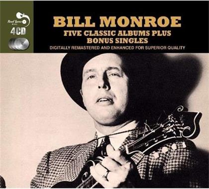 Bill Monroe - 5 Classic Albums Plus (4 CDs)