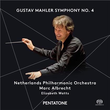 Gustav Mahler (1860-1911), Marc Albrecht, Elizabeth Watts & Netherlands Philharmonic Orchestra - Symphony No. 4 (SACD)