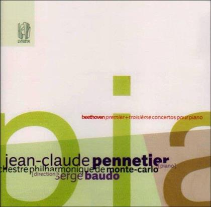 Ludwig van Beethoven (1770-1827), Serge Baudo & Jean-Claude Pennetier - Konzert Fuer Klavier Nr1 Op15, Nr3 Op37