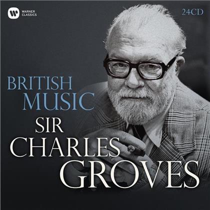 Sir Edward Elgar (1857-1934), Frederick Delius (1862-1934), Ralph Vaughan Williams (1872-1958), Sir Charles Groves, The Royal Philharmonic Orchestra, … - British Music (Édition Collector, 24 CD)