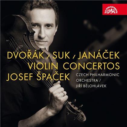 Antonin Dvorák (1841-1904), Josef Suk (1874-1935), Leos Janácek (1854-1928), Jiri Belohlavek, … - Violinkonzerte - Violin Concertos