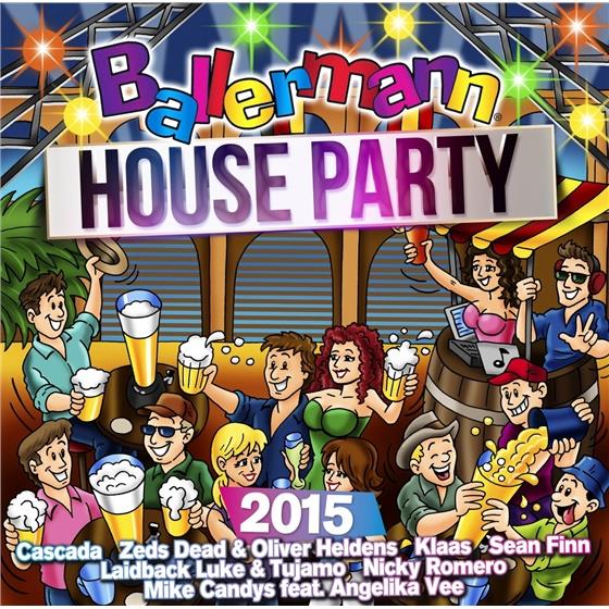 Ballermann House Party - Various 2015 2 CD
