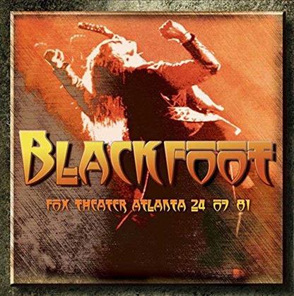 Blackfoot - Fox Theater Atlanta, 24.07.1981
