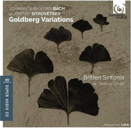 Johann Sebastian Bach (1685-1750), Dmitry Sitkovetsky, Thomas Gould & Britten Sinfonia - Goldberg Variations (Arr. Sitkovetsky) (Hybrid SACD)