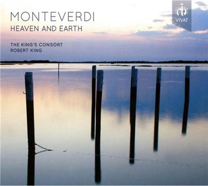 Claudio Monteverdi (1567-1643), Robert King, Carolyn Sampson, Rebecca Outram, Julie Cooper, … - Heaven And Earth