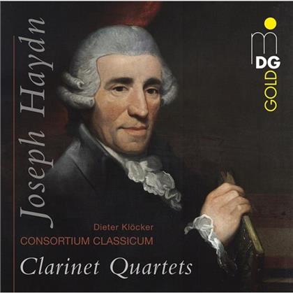 Consortium Classicum, Joseph Haydn (1732-1809), Vincent Gambaro & Dieter Klöcker - Clarinet Quartets