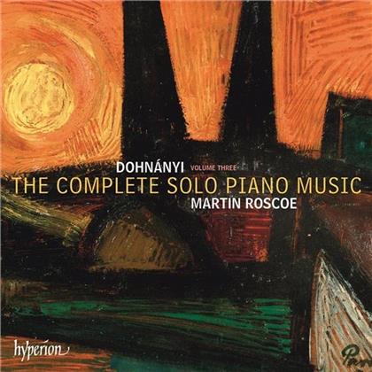 Ernst (Ernö) von Dohnanyi (1877-1960) & Martin Roscoe - The Complete Solo Piano Music Volume 3
