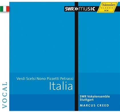 SWR Vokalensemble Stuttgart, Giuseppe Verdi (1813-1901), Giacinto Scelsi (1905-1968), Luigi Nono (1924-1990), … - Italia