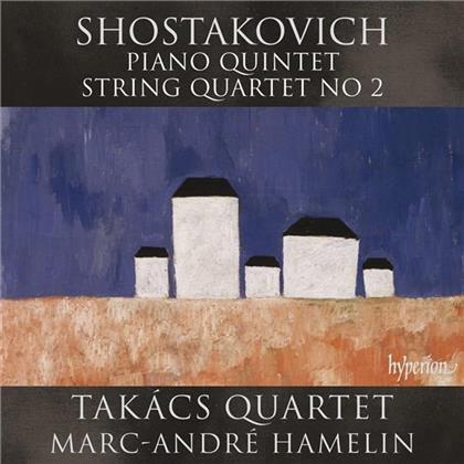 Dimitri Schostakowitsch (1906-1975), Marc-André Hamelin & Takacs Quartet - Piano Quintet - String Quartet No 2