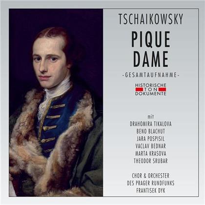 Chor Und Orchester Des Prager Rundfunks, Peter Iljitsch Tschaikowsky (1840-1893), Frantisek Dyk, Drahomira Tikalova, … - Pique Dame - Prag 1949 - Gekürzte Aufnahme In Tschechischer Sprache (2 CD)