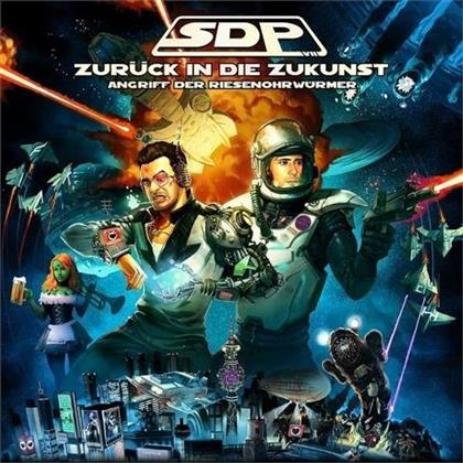 SDP - Zurück In Die Zukunst - Limited Spacecrew Edition incl. 2 Actionfigures, Logbuch, Member Card etc. (3 CDs + DVD)