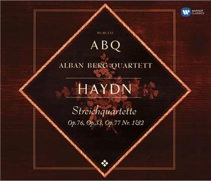 Alban Berg Quartett & Joseph Haydn (1732-1809) - Streichquartette Op.76,Op.33,Op.77 1&2 - Referenzaufnahme (3 CDs)