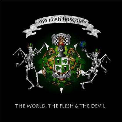 Mr. Irish Bastard - World, The Flesh & The Devil - Limited Fan-Box & Flagge, Flachmann & Bierdeckel (2 CDs)