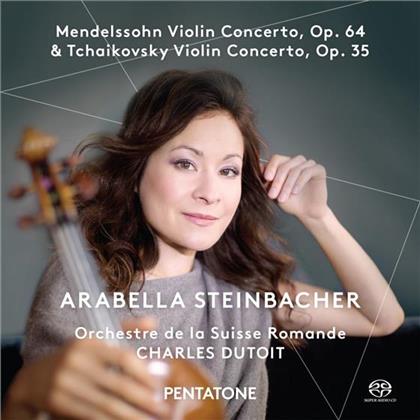 Peter Iljitsch Tschaikowsky (1840-1893), Felix Mendelssohn-Bartholdy (1809-1847) & Arabella Steinbacher - Violin Concertos (SACD)