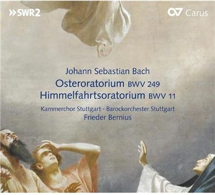Johann Sebastian Bach (1685-1750), Frieder Bernius, Barockorchester Stuttgart & Kammerchor Stuttgart - Osteroratorium BWV 249 / Himmelfahrtsoratorium BWV 11