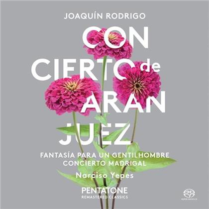 Joaquin Rodrigo (1901-1999), Narciso Yepes & English Chamber Orchestra - Fantasia Para Un Gentilhombre, (SACD)