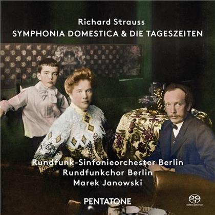Richard Strauss (1864-1949), Rundfunk Sinfonieorchester Berlin & Rundfunkchor Berlin - Symphonia Domestica, Op.53 (SACD)
