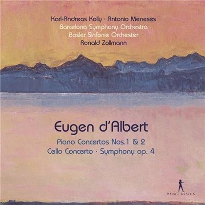 Eugene d'Albert (1864-1932), Karl-Andreas Kolly & Antonio Meneses - Piano Concertos Nos. 1 And 2 (2 CDs)