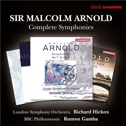 Richard Hickox, Rumon Gamba, Sir Malcolm Arnold (1921-2006), Yuri Torchinsky, The London Symphony Orchestra, … - Komplette Sinfonien (4 CDs)
