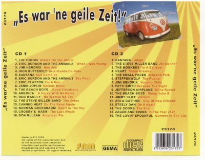 Es War 'ne Geile Zeit (2 CDs)