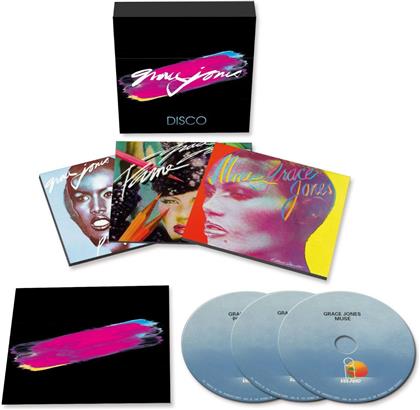 Grace Jones - Portfolio/Fame/Muse - The Disco Trilogy (3 CDs)