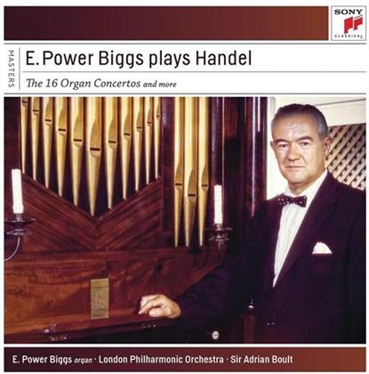 Biggs E Power, Georg Friedrich Händel (1685-1759), Sir Adrian Boult & The London Philharmonic Orchestra - E. Power Biggs Plays Händel - 16 Organ Concertos And More (4 CDs)