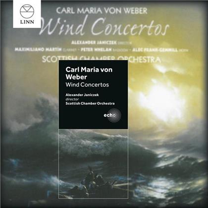 Peter Whelan, Alec Frank-Gemmill, Carl Maria von Weber (1786-1826), Maximiliano Martín & Scottish Chamber Orchestra - Wind Concertos