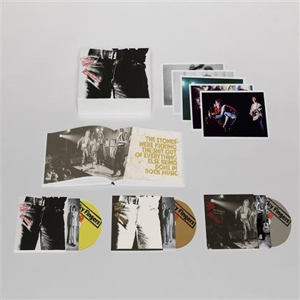 The Rolling Stones - Sticky Fingers - Deluxe Edition, DVD Case, + Bonustracks (Remastered, 2 CDs + DVD)