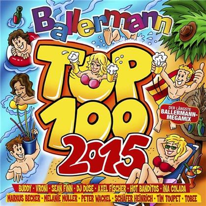 Ballermann Top 100 - Various 2015 (2 CDs)