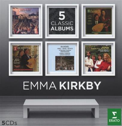 Georg Friedrich Händel (1685-1759), John Dowland (1563-1626), + & Emma Kirkby - 5 Classic Albums (5 CDs)