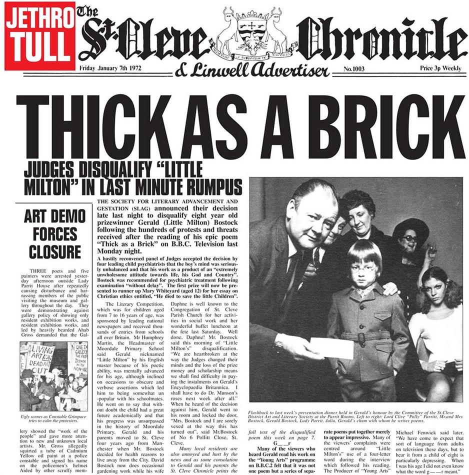 Jethro Tull - Thick As A Brick - 26.06.2015 (2015 Version, LP)
