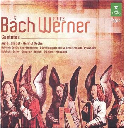 Johann Sebastian Bach (1685-1750) & Fritz Werner - Kantaten (20 CDs)