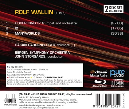 Hakan Hardenberger & Ulf Wallin - Manyworlds (2 CDs)