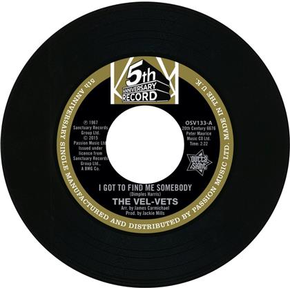 The Vel-Vets & Towanda Barnes - I Got To Find Somebody / You Don't Mean It - 7 Inch