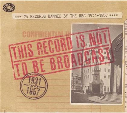 This Record Is Not To Be Broadcast - Vol. 1 (3 CDs)