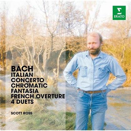 Johann Sebastian Bach (1685-1750) & Scott Ross - Italian Concerto, Chromatic Fantasia, French Overture, 4 Duets