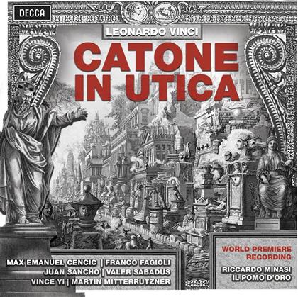 Riccardo Minasi, Franco Fagioli, Juan Sancho, Valer Sabadus, Vince Yi, … - Catone In Utica - World Premiere Recording (3 CDs)