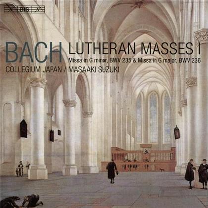 Johann Sebastian Bach (1685-1750), Masaaki Suzuki & Bach Collegium Japan - Lutheran Masses I - Missa In G Minor BWV 235, Mass In G Major BWV 236 (Hybrid SACD)
