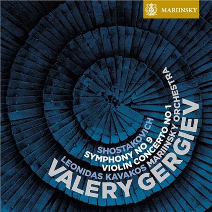 Dimitri Schostakowitsch (1906-1975), Valery Gergiev, Leonidas Kavakos & Mariinsky Orchestra - Sinfonie 9 / Violinkonzert 1 (Hybrid SACD)
