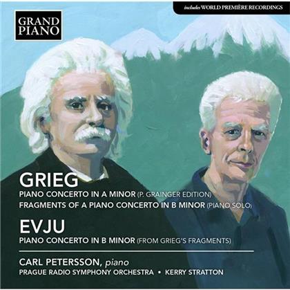Edvard Grieg (1843-1907), Evju & Carl Petersson - Klavierkonzerte / Fragmente