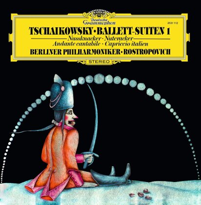 Peter Iljitsch Tschaikowsky (1840-1893), Mstislav Rostropovitsch & Berliner Philharmoniker - Ballet-Suiten 1 - Nussknacker, Andante Cantabile, Capriccio Italien (LP + Digital Copy)