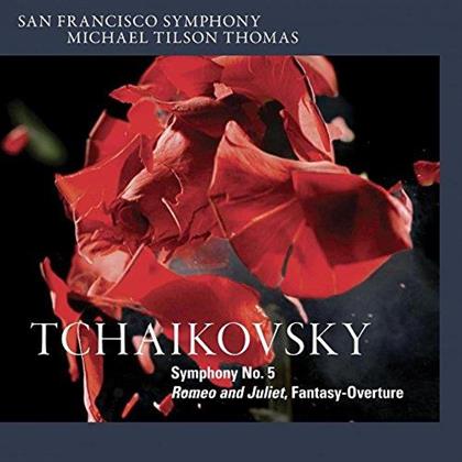 Peter Iljitsch Tschaikowsky (1840-1893), Michael Tilson Thomas & San Francisco Symphony - Symphony No. 5, Romeo And Juliet, Fantasy-Overture (SACD)