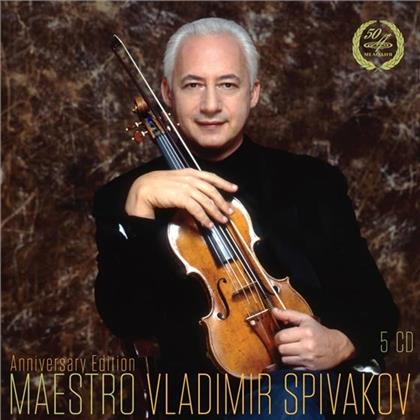 Vladimir Spivakov (Vl) National Symphony Orchestr, Vladimir Spivakov, National Symphony Orchestra of Russia & Moscow Virtuosi Chamber Orchestra - Anniversary Edition - Maestro Vladimir Spivakov (5 CD)