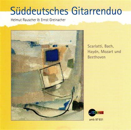 Sueddeutsches Gitarrenduo, Domenico Scarlatti (1685-1757), Johann Sebastian Bach (1685-1750), Franz Joseph Haydn (1732-1809), … - Süddeutsches Gitarrenduo