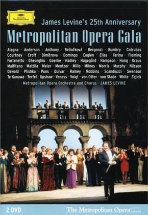 Metropolitan Opera Orchestra, James Levine, … - Metropolitan Opera Gala - James Levine's 25th Anniversary (Deutsche Grammophon, 2 DVDs)