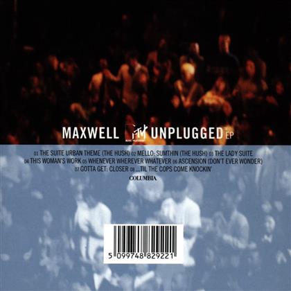 Maxwell - Mtv Unplugged