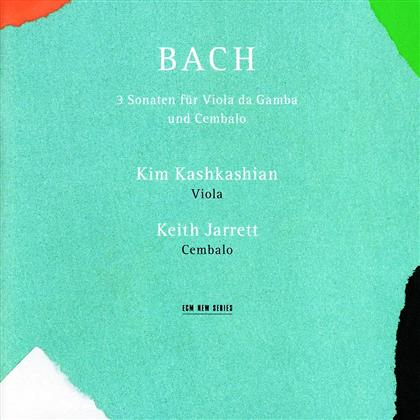 Keith Jarrett, Kim Kashkashian & Johann Sebastian Bach (1685-1750) - 3 Sonaten Für Viola Da Gamba Und Cembalo