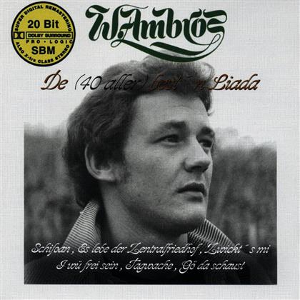 Wolfgang Ambros - De 40 Aller Best'n Liada (2 CDs)