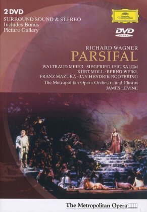 Metropolitan Opera Orchestra, James Levine & Siegfried Jerusalem - Wagner - Parsifal (Deutsche Grammophon, 2 DVDs)