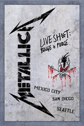 Metallica - Live shit: Binge & Purge (2 DVDs + 2 CDs + Book)